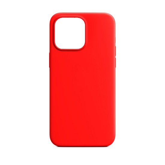 Silicone Case for Apple iPhone 15 Pro Max Red